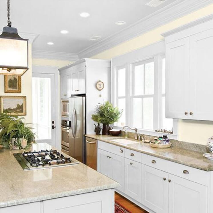 Yellow paint deals colors for kitchen